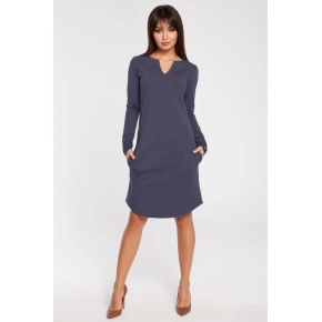 Dámské šaty B017 modré - BEwear
