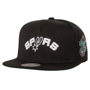 Mitchell & Ness NBA San Antonio Spurs Triple Play Snapback Kšiltovka HS8578-SASBLCK