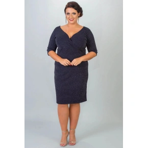 Dámské šaty  Bonita U634 námořnická modř - Karko