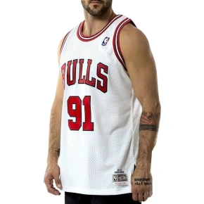 Mitchell & Ness Chicago Bulls NBA Swingman Jersey Bulls 97-98 Dennis Rodman M SMJYAC18079-CBUWHIT97DRDN pánské oblečení