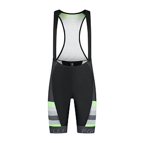 Rogelli pánské kraťasy HERO II šedé s limetkovým odstínem, velikost M Rogelli pánské kraťasy HERO II šedé s limetkovým odstínem, velikost M