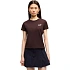 Dámské tričko Puma ESS Small No.1 Logo Tee(s), tmavě hnědé, 682373, 33