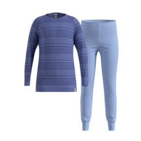 Termoprádlo - Odlo Set dlouhý ACTIVE WARM SET velikost 104cm modrá