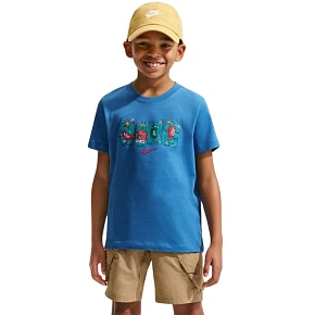 Dětské tričko Nike Sportswear, modré, IM9534 402