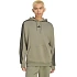 Pánská mikina adidas Essentials 3-Stripes French Terry Hoodie, olivová, KY4204