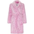 Dámský župan 71232-404 malinovo bílý - Rebelle