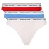 TOMMY HILFIGER DÁMSKÁ TANGA STRING 3-PACK