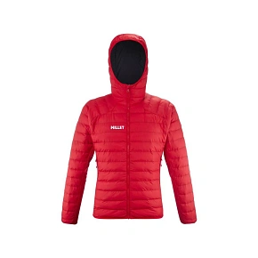 Bunda MILLET M Fitz Roy Warm Hoodie, červená Bunda MILLET M Fitz Roy Warm Hoodie, červená