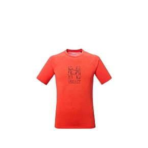 Pánské tričko MILLET Cimaï Natural Ts Ss M červené