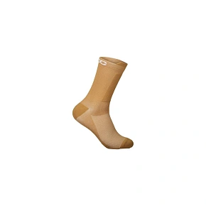 Cyklistické ponožky POC LITHE MTB Sock Mid – hnědé