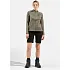 Bluza damska Odlo TENCIA Mid layer full zip beżowa