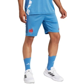 Pánské šortky adidas France Gym blue JC7182 Pánské šortky adidas France Gym blue JC7182