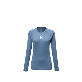Tričko MILLET W TRILOGYOOL TS LS, modré