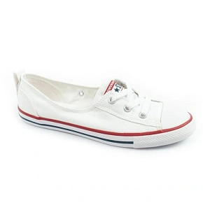 Dámské sportovní boty Converse Chuck Taylor All Star Ballet Lace – bílé baleríny Dámské sportovní boty Converse Chuck Taylor All Star Ballet Lace – bílé baleríny