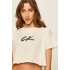 Plážový top KW0KW01006-YCD bílá - Calvin Klein