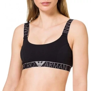Bralette sportovní podprsenka 163651 1P227 00135 tmavě modrá - Emporio Armani