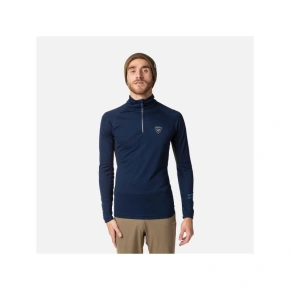 Rossignol Poursuite 1/2 Zip T-shirt navy blue pánské