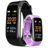 GIEWONT Smartwatch Black Light Purple 2 Stripes GW200-8