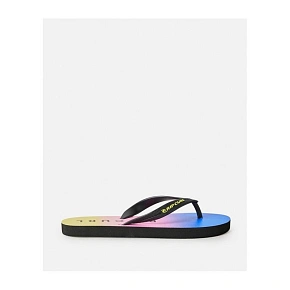 Plážové žabky RIP CURL Lazed Fade Bloom Open Toe – tyrkysové Plážové žabky RIP CURL Lazed Fade Bloom Open Toe – tyrkysové