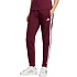 Dámské kalhoty adidas Essentials 3-Stripes Fleece Slim v barvě bordó KF8321