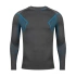 Pánské termo triko Active M GT43860 šedo-modré - Alpinus