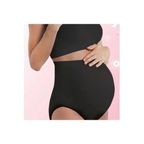 Dámské těhotenské kalhotky Premaman Černá - Intimidea