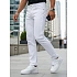 Pánské bílé džíny slim fit UX4487 bílé - FashionStreet