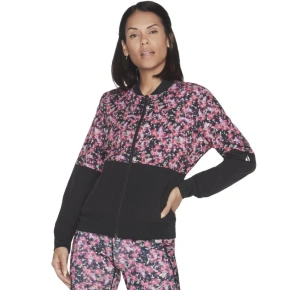 Skechers Fantasy Fields Reversible Bomber Jacket WJA314-BKRB Pink M Skechers Fantasy Fields Reversible Bomber Jacket WJA314-BKRB Pink M