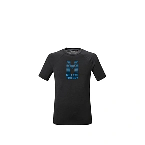 Pánské tričko MILLET Trilogy Icon Ts Ss M, černé Pánské tričko MILLET Trilogy Icon Ts Ss M, černé