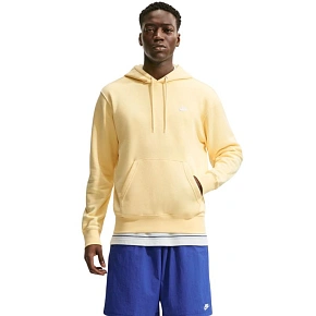 Pánská mikina Nike Club BB, žlutá, FN3859 722 Pánská mikina Nike Club BB, žlutá, FN3859 722