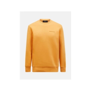 Peak Performance M Original Small Logo Cre orange mikina