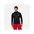 Pánská mikina ROSSIGNOL BLACKSIDE MIX FZH FLEECE, černá