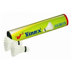 Badmintonové péřové šipky VSCO-D10 Dura sada 10 ks HS-TNK-000008450