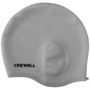 Plavecká čepice Crowell Ear Bora silver col.4