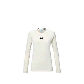 Dámské tričko MILLET Trilogy Wool Ts Ls W, béžové