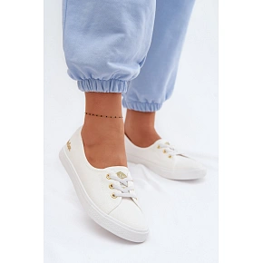 Dámské tenisky LCW-26-02-4043 bílo-zlaté - Lee Cooper