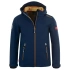TrollKids Dětská softshellová bunda Trollfjord Jacket mystic blue/golden yellow softshell navy (161-146)
