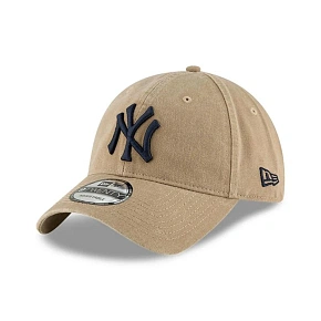 Kšiltovka New Era 9TWENTY MLB NY New York Yankees Core Classic Beige – 60235283