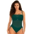 Jednodílné plavky S1093V1 Fashion24 zelené- Self