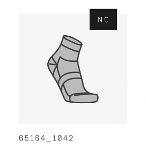 Cyklistické ponožky POC Cadence Road Short Sock, šedé Cyklistické ponožky POC Cadence Road Short Sock, šedé