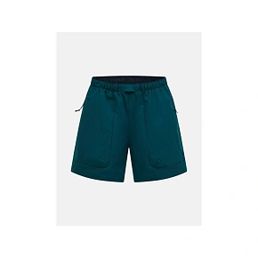 Dámské šortky PEAK PERFORMANCE W Outdoor Cargo Shorts, zelené Dámské šortky PEAK PERFORMANCE W Outdoor Cargo Shorts, zelené
