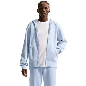 Pánská mikina Nike Club BB FZ Hoodie, světle modrá, FN3861 407 L