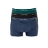 Calvin Klein boxerky pánské Relaxed 3 ks módní bavlněné zelené šedé tmavě modré