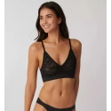 Dámská podprsenka GO Allround Lace Bralette černá 0004 - Sloggi
