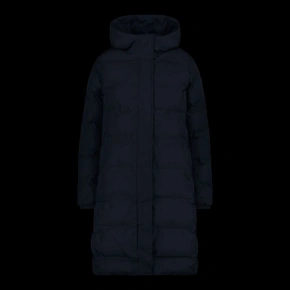 Dámský zimní kabát s kapucí CMP zateplená nepromokavá bunda černá (34K0096/N950)