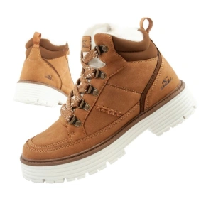 Boty O'neill winter trappers dámské kotníkové boty zateplené módní hnědé dámské