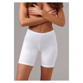 Dámské kalhotky s delší nohavičkou Cinzia bílá - Lovelygirl