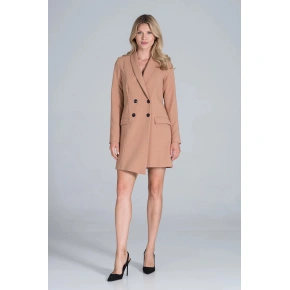 Dámské šaty M822 Brown - Figl