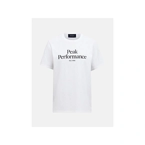 Pánské tričko PEAK PERFORMANCE M Original Tee, bílá barva Pánské tričko PEAK PERFORMANCE M Original Tee, bílá barva