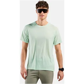 Koszulka męska Odlo X-ALP PW 115 T-shirt crew neck s/s zielona pánské